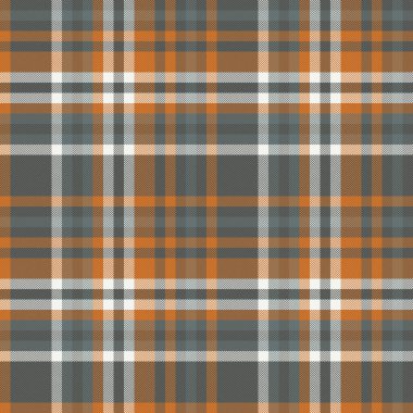 Stili sonbahar ekose desenli sessiz portakal ve griler. Tekstil tasarımı, Falltemalı projeler veya arkaplan dokusu olarak mükemmel.