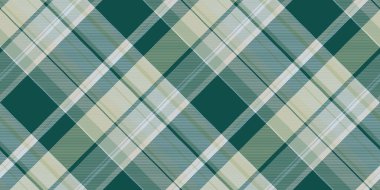 Sakinleştirici yeşil ve nötr renklerde kesişen çizgilerle klasik ekose desen. Tasarım, tekstil, moda veya soyut kavramlar için çok yönlü arkaplan.