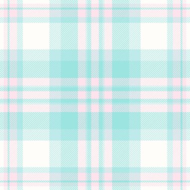 Hassas pastel ekose desenli yumuşak nane yeşili ve beyaz arka planda pembe renkler. Tekstil tasarımı, moda, hatıra defteri ve kadın markalaşması için mükemmel..