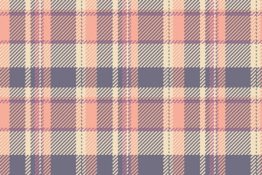 Örtülü desenli ekoseli, yumuşak kumaş taşıyıcı tartan. Pastel ve açık renk paletinde tam tekstil denetimi.