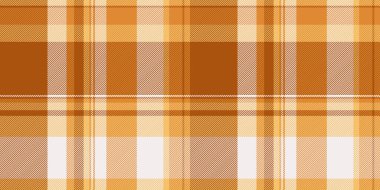 Turuncu ve beyaz tonlarında sıcak sonbahar ekoseli desen. Tekstil tasarımı için mükemmel. Falltemalı projeler ya da rahat ve sade bir estetik yaratmak için..