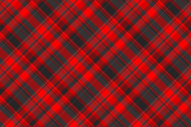 Dişli tekstil ekose kumaş, harika desenli dikişsiz arka plan. Bebek tartan vektör dokuyu kırmızı ve gri renk paletinde kontrol et.