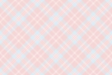 Hassas pastel pembe ve mavi ekose desenli. Tekstil tasarımları, hatıra defteri, web siteleri ve kadınsı markalar için mükemmel..