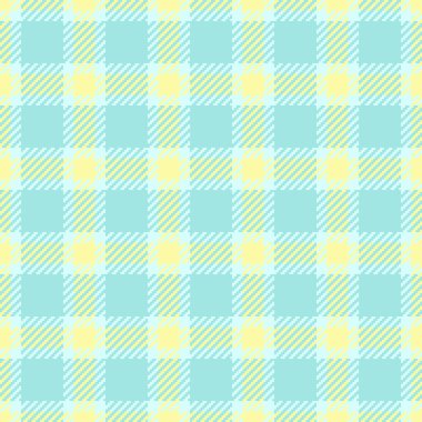 Bahar pürüzsüz arka plan kumaşı, ABD doku desenli tekstil. Takım elbise tartan gök mavisi ve açık renk paletinde vektör ekosesini kontrol et.