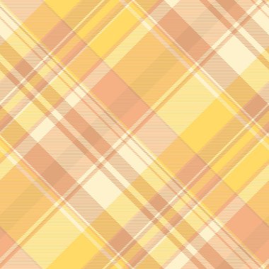 Erkekler gömlek arka plan kumaş desenli, grunge kusursuz vektör tekstili. Turuncu ve açık renk paleti ile tartan desenli ekoseyi kontrol et.