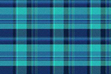 Çerçeve şablon dokusu, model arkaplan kumaşı. Mevsimlik tartan ekoseli ekosesiz vektör mavi ve koyu renk paleti.