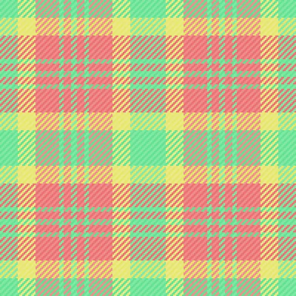 Canlı pastel ekose desenli yumuşak pembe, nane yeşili ve güneşli sarı. Tekstil tasarımı, moda, web siteleri veya neşeli bir geçmiş için ideal.