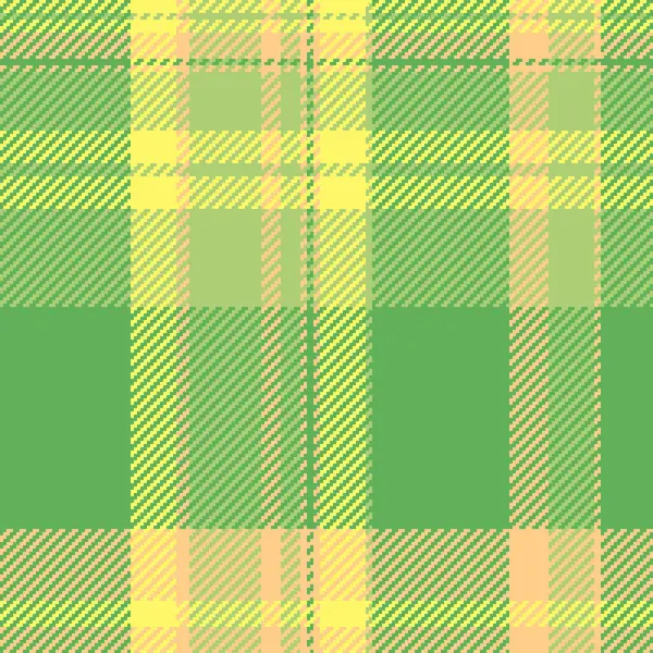 Canlı pastel yeşil ve sarı ekose desenli. Tekstil tasarımı, ilkbahar modası ya da neşeli arka planlar için mükemmel..