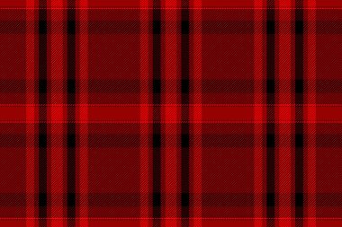 Kalın kırmızı ve siyah ekose desenli. Klasik bir tekstil tasarımı arka plan, kumaş baskıları ya da moda projeleri için mükemmel. Zengin renk kontrastı görsel olarak çarpıcı ve çok yönlü bir resim yaratır.