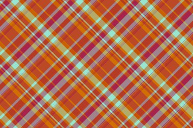 Sonbahar renklerinde canlı çapraz ekoseli desen. Tekstil tasarımı, web sitesi geçmişi veya el işi projeleri için mükemmel.