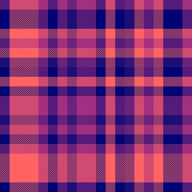 Mercan, mor ve donanmada canlı herringbone ekose desenli. Tekstil tasarımı, moda, web sitesi geçmişi ya da cesur, dokulu estetik gerektiren her proje için mükemmel..