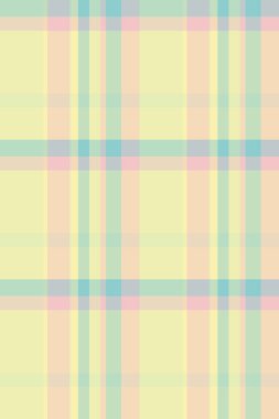 Pastel ekose desenli, arka plan, tekstil ya da web sitesi tasarımları için mükemmel. Yumuşak, rahatlatıcı renkler huzuru ve ilkbaharı çağrıştırıyor. Hassas ve şık bir dokuya ihtiyaç duyan projeler için ideal..