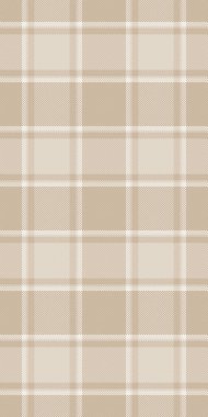 İnce bej ve açık beyaz ekose desenli. Tekstil tasarımları, web sitesi geçmişi ya da kırtasiye malzemeleri için mükemmel. Sıcaklığı, rahatlığı ve zarafeti çağrıştırıyor..