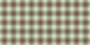 Orta doku tekstil vektörü, bebek arka planı kusursuz desen. Kapalı kumaş Pastel ve açık renk paletinde ekoseyi kontrol et.