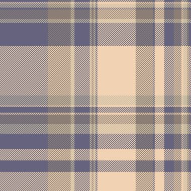 Zarif nötr ekose desen. Yumuşak bej ve soluk mor renkler moda, ev ya da web sitesi için ideal sofistike ve çok yönlü bir tasarım yaratır..