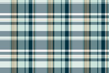 Tüvit desensiz doku, katmanlı ekose kumaş. Pastel ve beyaz renk paletinde Flanel vektör arka planını kontrol et.