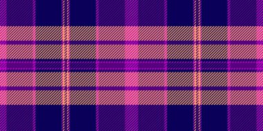 Canlı pembe ve mor ekose desenli. Tekstil tasarımı, moda ve web sitesi geçmişi için mükemmel.