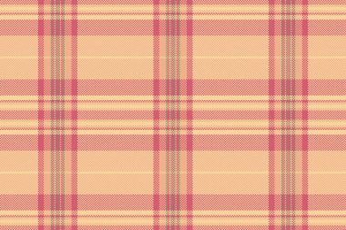 Pikselleştirilmiş ekose desen. Pembe, bronz ve yeşil çizgileri olan, eski veya klasik estetiği çağrıştıran dijital, dokulu bir kumaş. Arkaplan ya da tekstil tasarımı için harika.