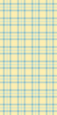 Kağıt kontrol desenli ekose, lifli kumaş kumaş deseni. Bebek tekstil vektörü ışık ve sarı renk paletinde pürüzsüz arkaplan.