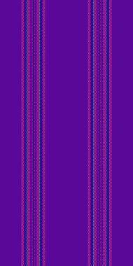 Dactory çizgileri tekstil vektörü, olaysız dikey desen. Binish çizgili kumaş arkaplanı menekşe ve pembe renk paletinde.