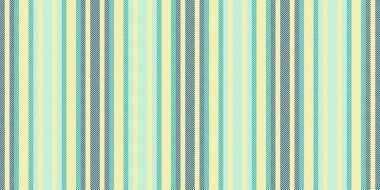 Yüzeysel dikey dikişsiz çizgiler, arka plan çizgili kupür defteri vektörü. İnce desenli tekstil kumaş ışık ve cyan renk paleti.