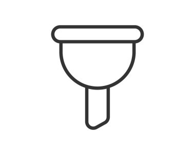 Basit bir huni sanatı. Filtreleme kavramları, bilim, yemek pişirme ya da soyut fikirler için mükemmel. Çeşitli tasarım projeleri için temiz ve çok yönlü.