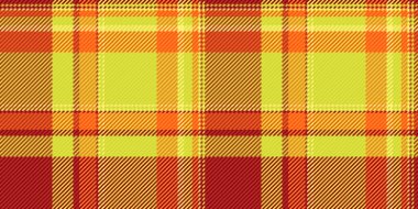 Canlı sarı ve turuncu ekose desenli. Tekstil tasarımı, sonbahar temaları ya da projelerinize sıcak ve enerjik bir dokunuş eklemek için mükemmel..