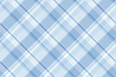 Yeni yıl şablon geçmişi, pürüzsüz vektör dokusu. Açık renkli kumaş ekose kumaş ve cyan renk paleti.