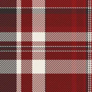 Zarif kırmızı, beyaz ve siyah ekose kumaş desenli. Sonbahar ya da kış temaları, moda, ev dekorasyonu ya da web sitesi geçmişi için mükemmel.
