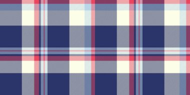 Donanma, krem, pembe gri renkli canlı ekose desenli. Tekstil tasarımı, web sitesi geçmişi veya moda projeleri için mükemmel.