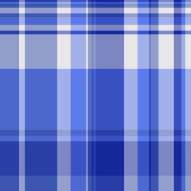 Fransa vektör tekstil arka planı, çok kültürlü kumaş kusursuz. Sahne dokusu tartan kontrol ekoseli mavi ve pastel renk paleti.