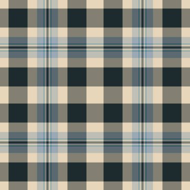 Sessiz tonlarda klasik ekose desen. Arkaplan, tekstil ya da tasarım projeleri için kullan. Geleneği, rahatlığı ve entelektüeli çağrıştırıyor. Çeşitli temalar için uyarlanabilir.