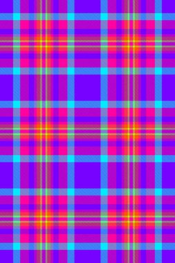 Canlı neon ekose desenli. Tekstil tasarımları, web sitesi geçmişi ya da eğlenceli markalar için mükemmel. Bu cesur, enerjik tasarım çarpıcı bir görsel doku sunuyor, enerjiyi ve yaratıcılığı simgeliyor..