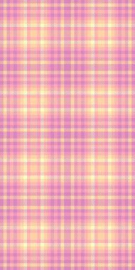 Tekstil vektör desenini göster, tartan kontrol dokusu çiz. Kırmızı ve pembe renk paletinde klasik ekosesiz arka plan kumaşı.