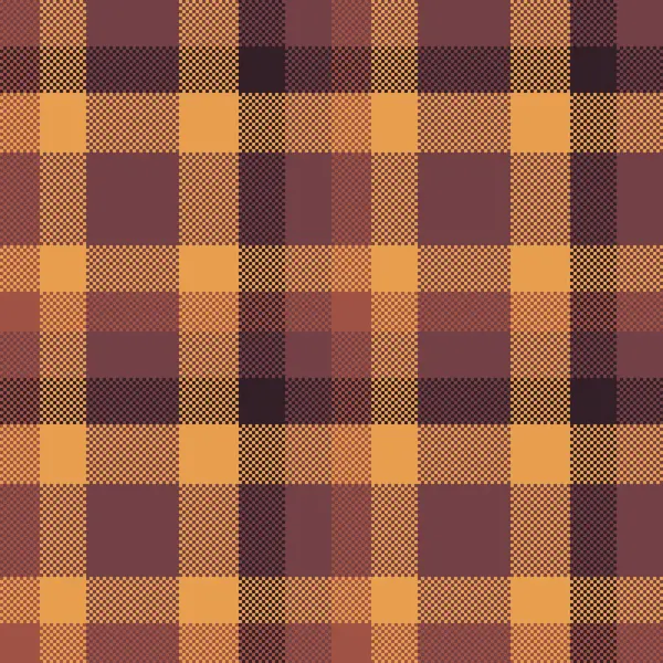 Sıcak sonbahar ekose deseni. Falltemalı tasarımlar, tekstil baskıları, web sitesi geçmişleri ya da mevsimlik markalar için mükemmel. İnce doku ve soluk renk paleti rahat ve sofistike bir his yaratır..