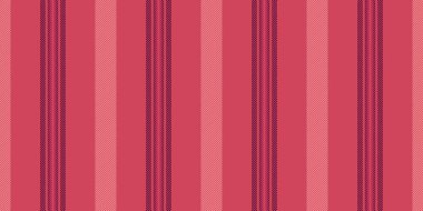 Aralık vektörü dikey, hacim kumaş şerit dokusu. Kırmızı ve koyu renk paletinde fiber çizgiler tekstil arkaplan deseni.