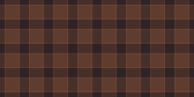 Süssüz arka plan, hobi olarak tartan desenli ekose. Tekstil kumaş dokusunu turuncu ve koyu renk paletine davet et.