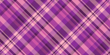 Mor ve pembe tonlarında zarif çapraz ekoseli desen. Tekstil tasarımı, moda, web siteleri ve markalaşma için mükemmel. Bu dokulu arka plan sıcaklığı ve karmaşıklığı çağrıştırıyor..