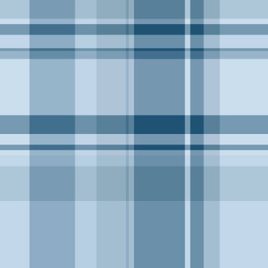 Geometrik kontrol, tartan dikişsiz, çizgili vektör ekose tekstil. Cyan ve açık renk paletinde yün arkaplan dokusu.