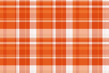 Canlı turuncu ve beyaz ekose desenli. Tekstil tasarımları, sonbahar projeleri ya da herhangi bir tasarıma biraz sıcaklık ve tarz katmak için mükemmel..