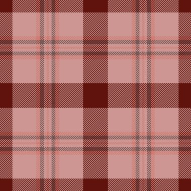 Zarif kızarık pembe ve bordo ekose desenli. Tekstil tasarımı, giysi, dekor ya da web sitesi geçmişi için mükemmel..