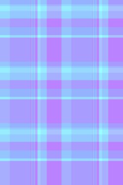 Pastel mor ve açık mavi ekose desenli. Tekstil tasarımı, arka plan ya da web sitesi dokuları için idealdir. Yumuşak, rahatlatıcı estetik huzur ve sükuneti çağrıştırıyor..