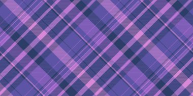 Mor ve lavanta tonlarında soyut çapraz ekoseli desen. Tekstil tasarımı, web sitesi geçmişi veya moda projeleri için kusursuz bir doku ideali.