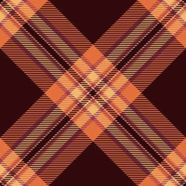 Koyu turuncu, kahverengi ve bej renkte sonbahar ekoseli desenler. Çapraz çizgiler dinamik, modern bir his yaratır. Düşmüş tasarımlar, tekstil ve web sitesi geçmişi için mükemmeldir..