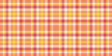 Sıcak, turuncu ve sarı yaz tonlarında, hareketsiz ekoseli desenler. Tekstil tasarımı, moda, web sitesi geçmişi ve ambalaj için ideal.