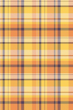 Canlı sarı ve turuncu ekose desenli. Tekstil tasarımı için mükemmel, sonbahar temalı projeler ya da tasarımlarınıza biraz sıcaklık ve doku katmak için. Çok yönlü uygulamalar için kusursuz tekrarla.