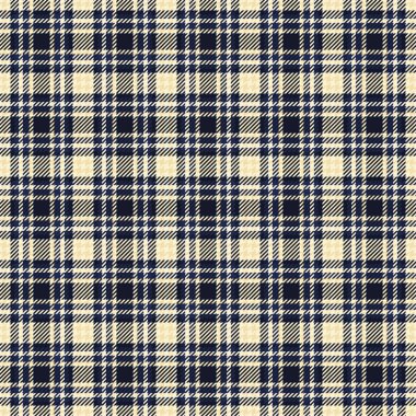 Zarif donanma ve krem rengi ekose desenli. Tekstil tasarımı, moda, web sitesi geçmişi ya da hatıra defteri için mükemmel. Bu klasik, zamansız doku karmaşık ve çok yönlü bir estetik sunar..