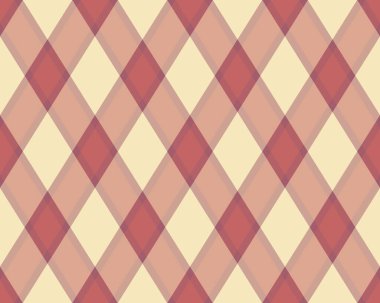 Zarif, sessiz pembe ve bej elmas desenli. Tekstil tasarımı, ambalaj kağıdı ya da web sitesi geçmişi için mükemmel.