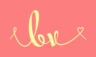 BV ilk düğün monogramı kaligrafi vektör illüstrasyonu. Sevgililer Günü posteri, tebrik kartı, fotoğraf albümü, afiş baskısı veya dövme için el yazısıyla yazılmış B ve V aşk logosu tasarımı.