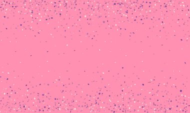 Harika pembe konfeti arka planı, kutlamalar, web siteleri ya da kadınsı tasarımlar için mükemmel. İnce bir parıltı neşe ve şenlik katar. Kartlar, posterler ve sosyal medya için ideal.